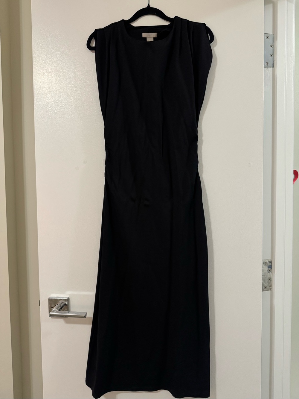 H&M Black Sleeveless Maxi Dress